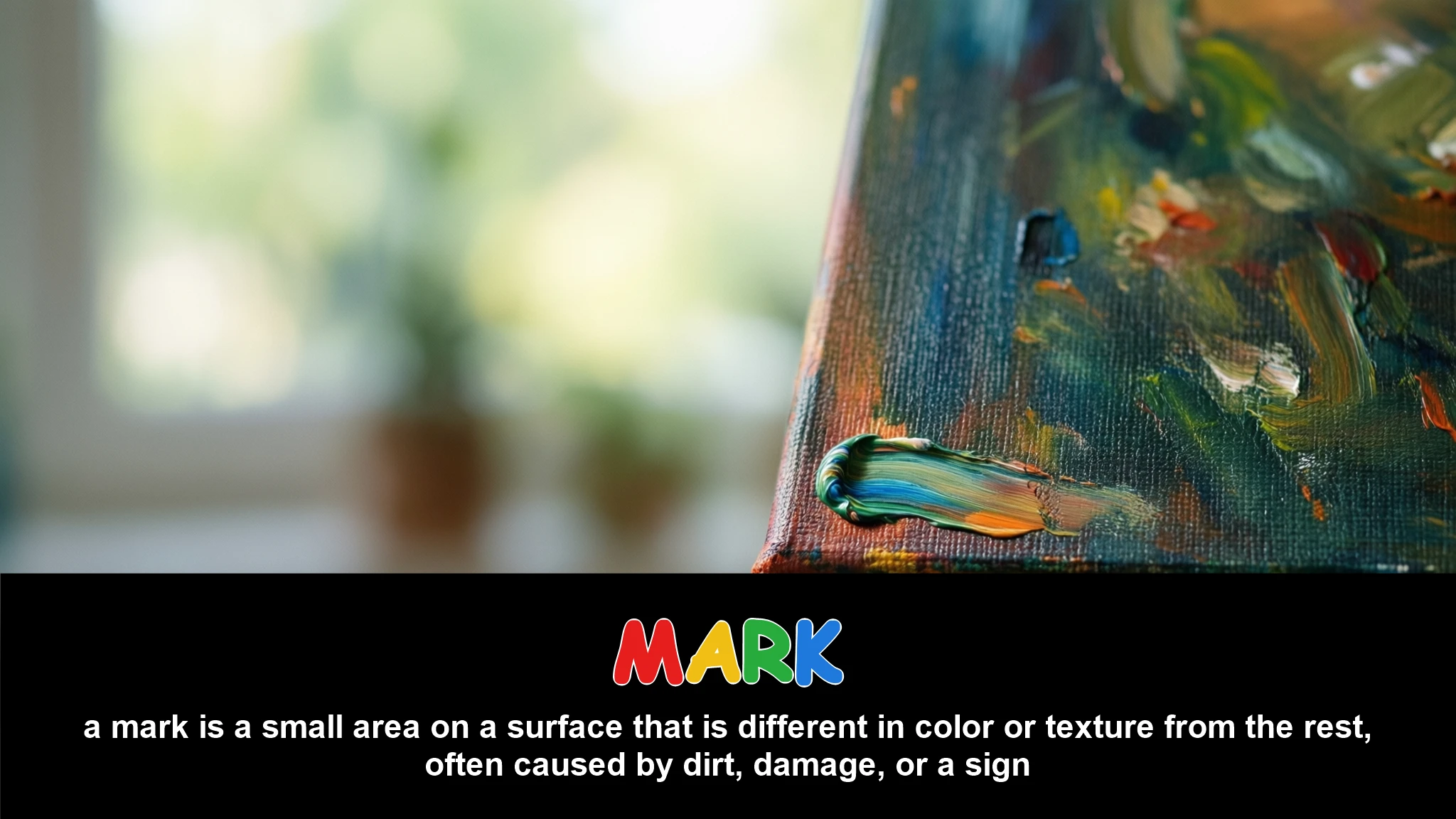 English Illustration for mark